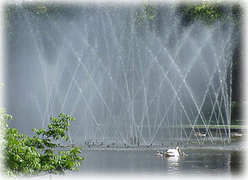 Fountains in Royal Leamingon Spa