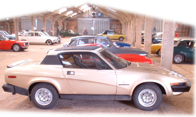 One of just a few TR7/8s in the car park by the time I got to wandering around.